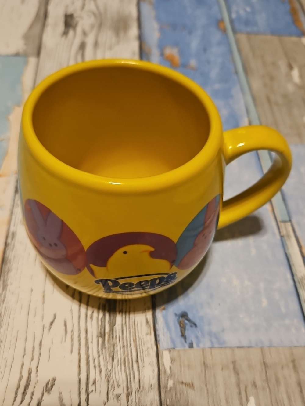 2021 Peeps Mug Yellow By Just Born Inc Easter Chicks 3.5”
